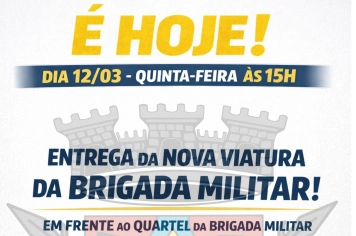 Nova viatura da Brigada Militar