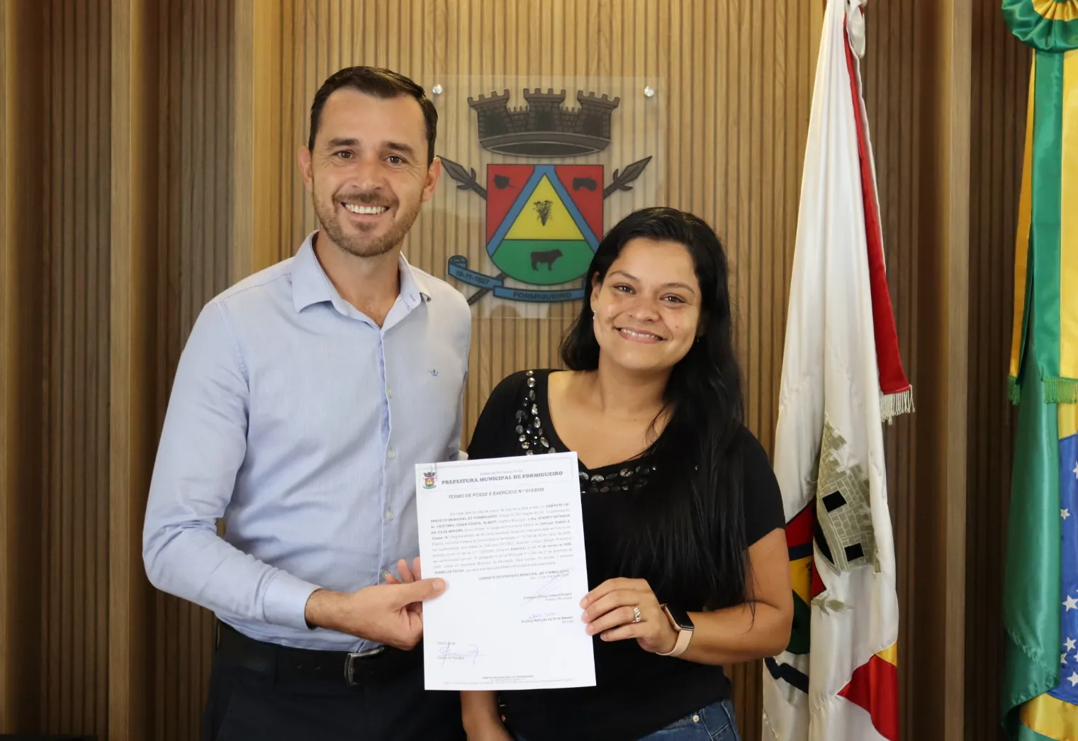 Posse de Novas Servidoras é Oficializada no Município