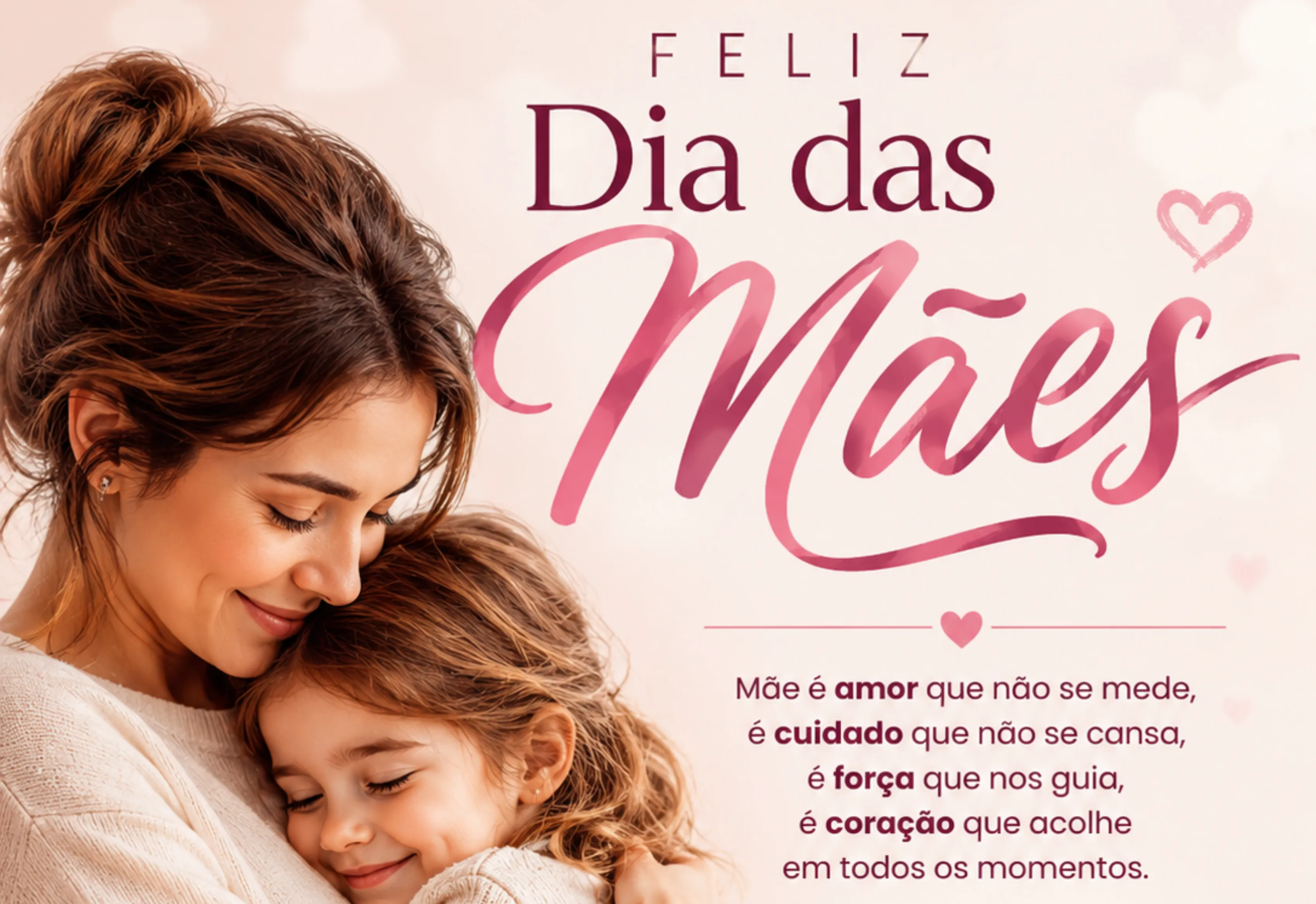 FELIZ DIA DAS MÃES!